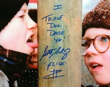 Scott Schwartz Autographed 8x10 Photo Reprint Christmas Story Flick Signed Auto