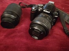 Nikon digital camera 3000 with dx AF-s Nikkor 18-55mm 1:3.5-5.6G with bag