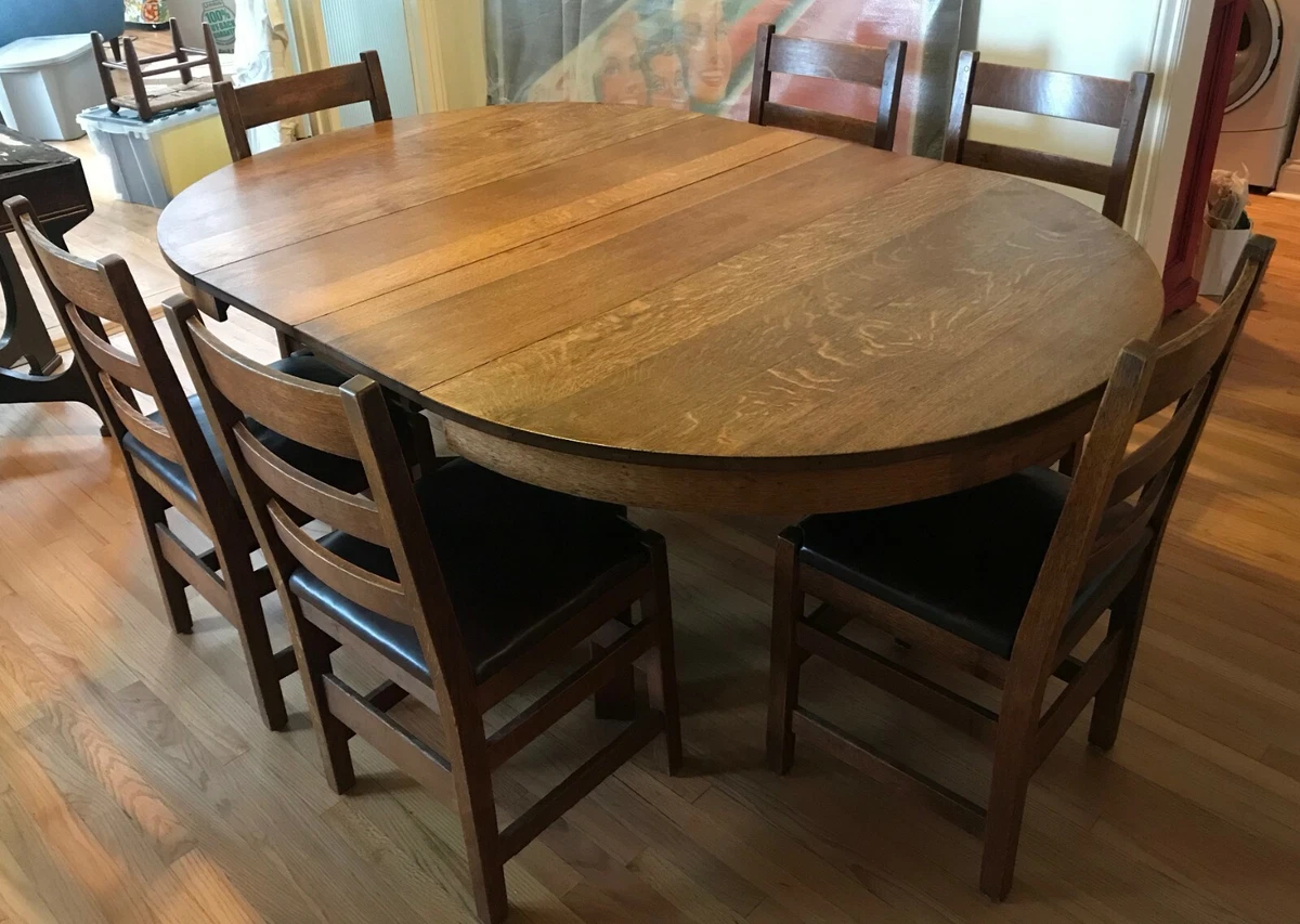 Quarter sawn 2024 oak dining table