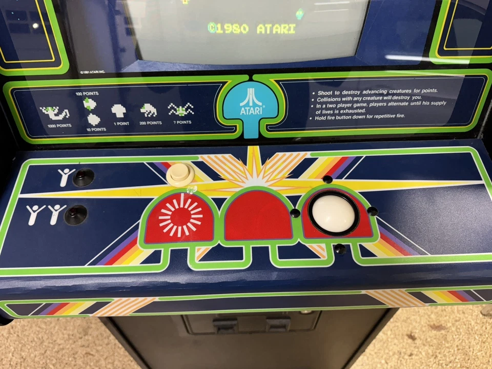 MÁQUINA ARCADE CENTIPEDE de ATARI (Excelente Estado) *RARA* Foto 4 de 4