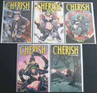 Cherish # 1 - 5 (Dynamite) Set 1st Print Near Mint