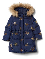 BABY GAP GIRL DOWN PUFFER PARKA COAT NWT 18-24M 2T NNN
