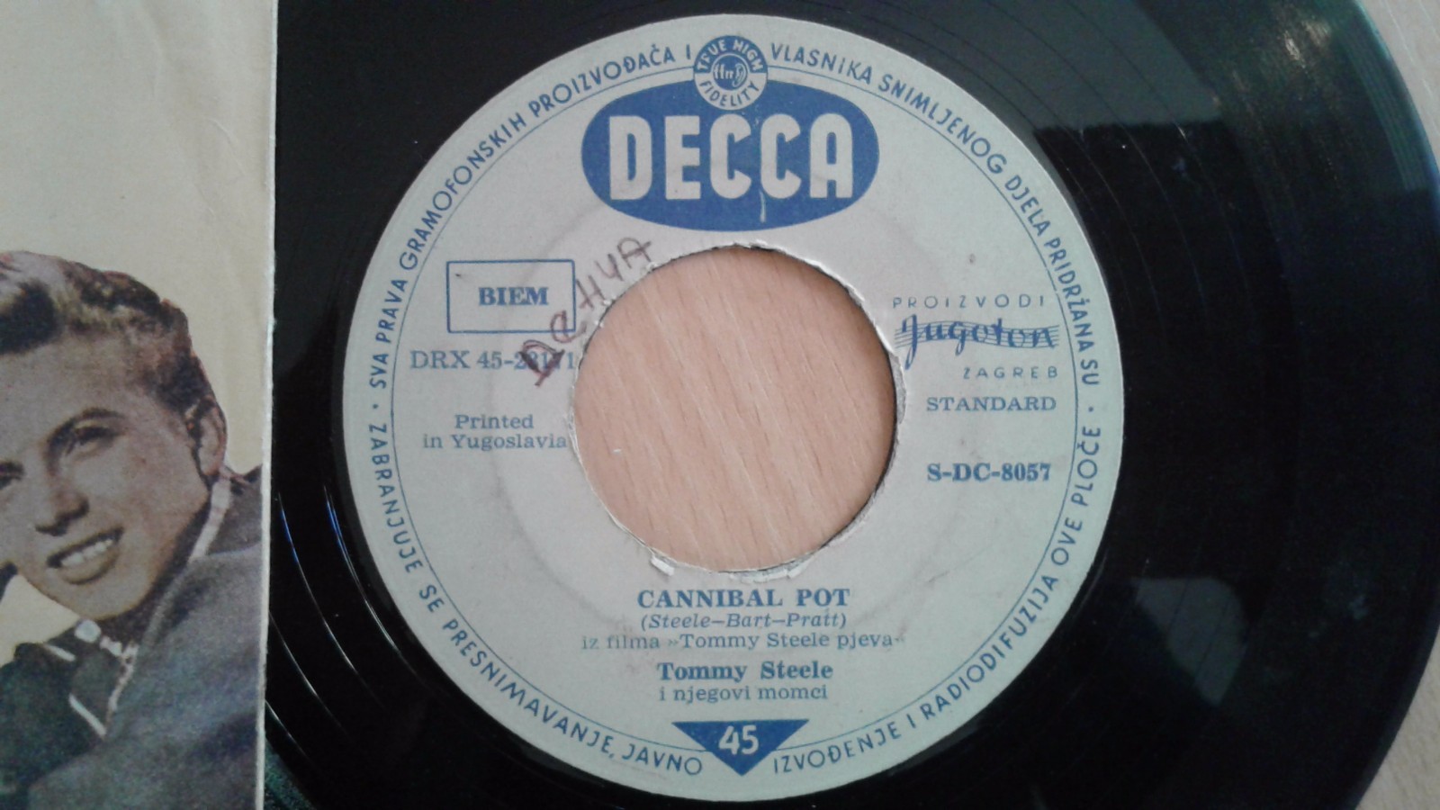 Tommy Steele ‎ Butterfingers YUGOSLAVIA 1958 JUGOTON eBay