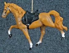 Kurt Adler - 5.25" Resin Horse Ornament