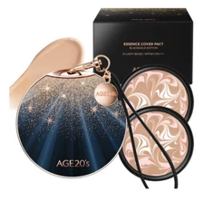 Age20's Essence Cover Pact Black Gold Edition 1ea + 2 Refills/Tracking