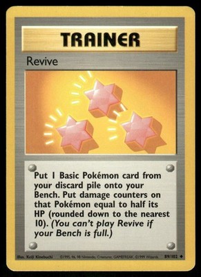 Revive 89/102 - Base Set Unlimited - Uncommon LP