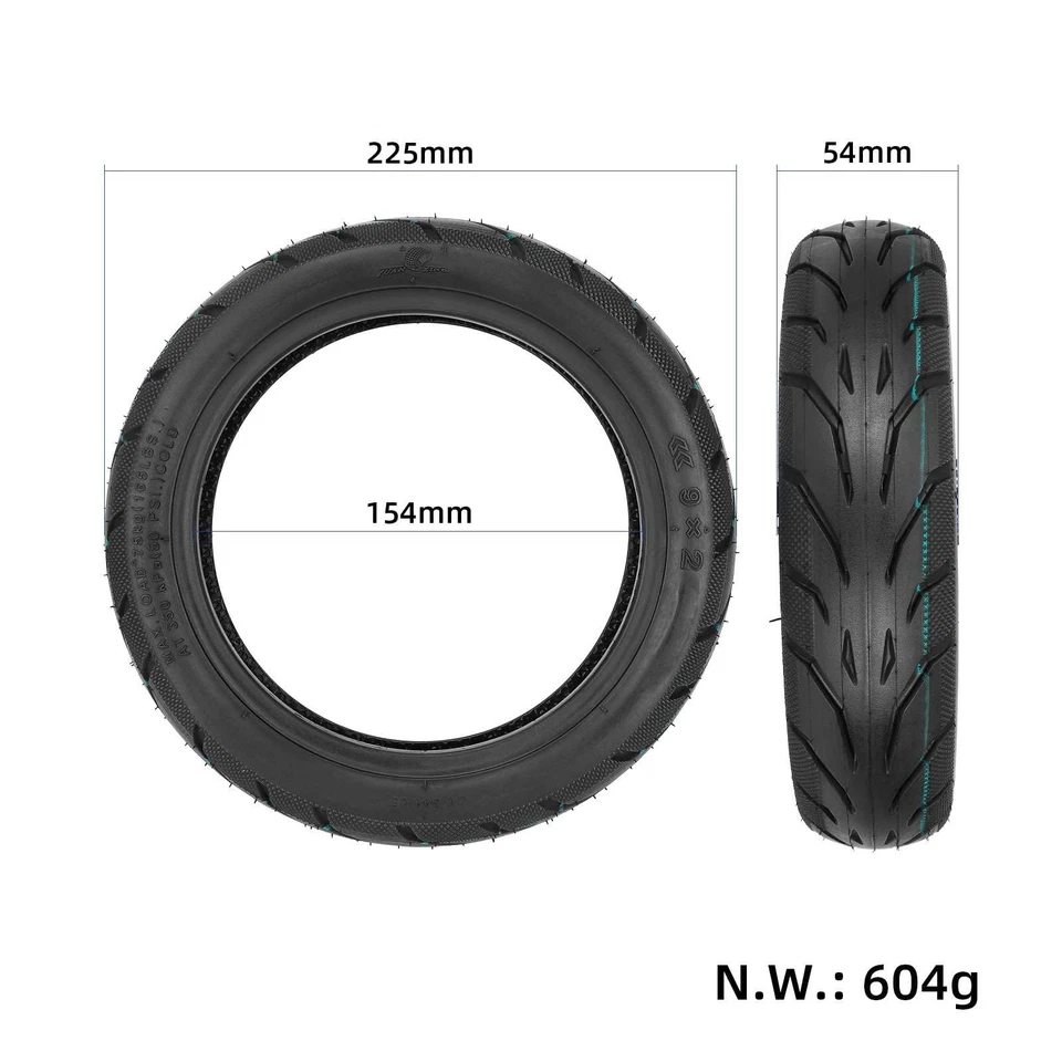 9 Zoll Tubeless Reifen für Xiaomi M365 1S Pro MI3/Ninebot E22 E25 E45/Odys Pa... - Bild 3 von 4