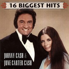 Johnny Cash & June Carter Cash - 16 Biggest Hits (CD, Comp) (Very Good Plus (VG+