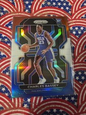 2021-22 Panini Prizm - Charles Bassey #304 Red White & Blue Prizm (RC)