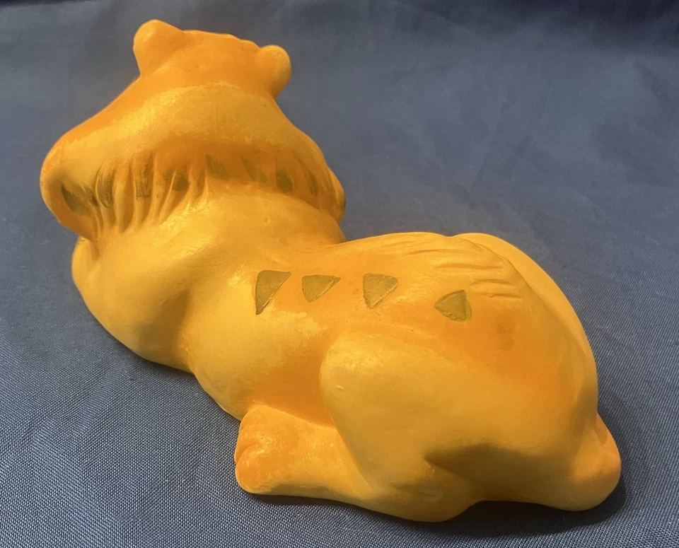 @ Flintstones Fred & Wilma Pet BABY PUSS керамическая фигурка фигурка 1977 РЕДКАЯ KS - Изображение 3 из 4