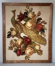 c1850 Antique Berlin Woolwork Plushwork Needl...