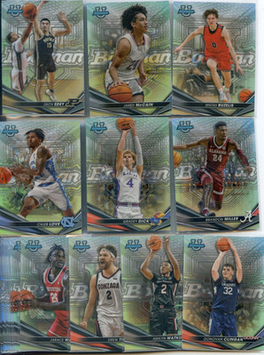 2022-23 Bowman's Best University U PICK YOUR CARD for REFRACTOR Set VET, RC