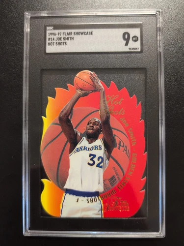 1996 Hot Shots Flair Showcase Insert SGC 9 Joe Smith
