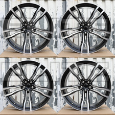22 Inch New 612 Style Wheels 22x10 3022x11 32 5x112 Rims Cb66.6 Fit Bmw X5