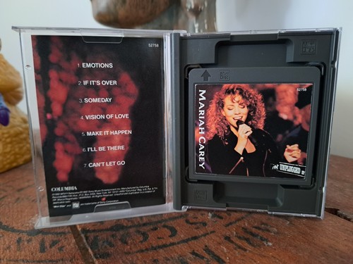 Mariah Carey MTV Unplugged Minidisc MD Very Rare - Picture 3 of 5