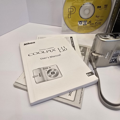 Nikon COOLPIX L11 6.0MP Digital Camera w/ Original Box & Instructions CIB Tested - Picture 3 of 13