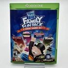 Hasbro Family Fun Pack Xbox One Complete CIB Monopoly Risk Scrabble