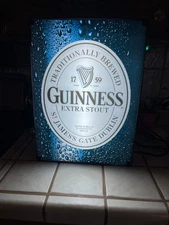 GUINNESS EXTRA STOUT LIGHTED WALL BEER SIGN