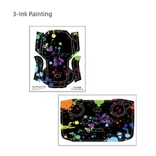 2* Cool Removable PVC Stickers Kit For DJI Mavic Mini 2 Drone Remote Controller/