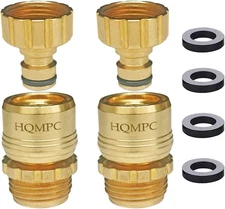 Garden Hose Quick Connect No Pb Solid Brass Quick Connector Garden Hose Fitting 
