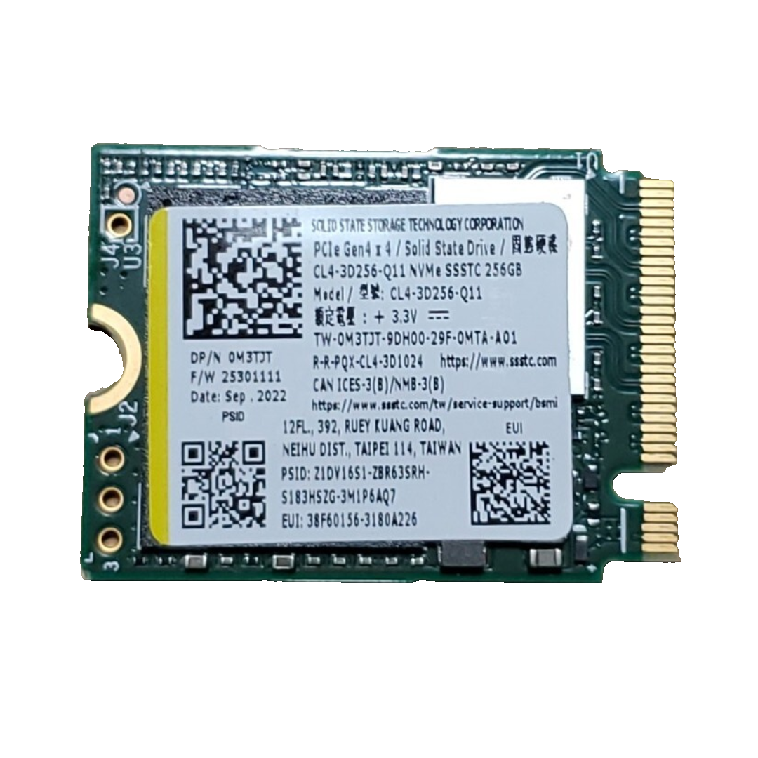 【高性能】DELLセラミックホワイト☘Ryzen5☘️NVMe256+1TB Dell 256GB NVMe M.2 2230 SSD SSSTC CL4-3D256-Q11 M3TJT | eBay
