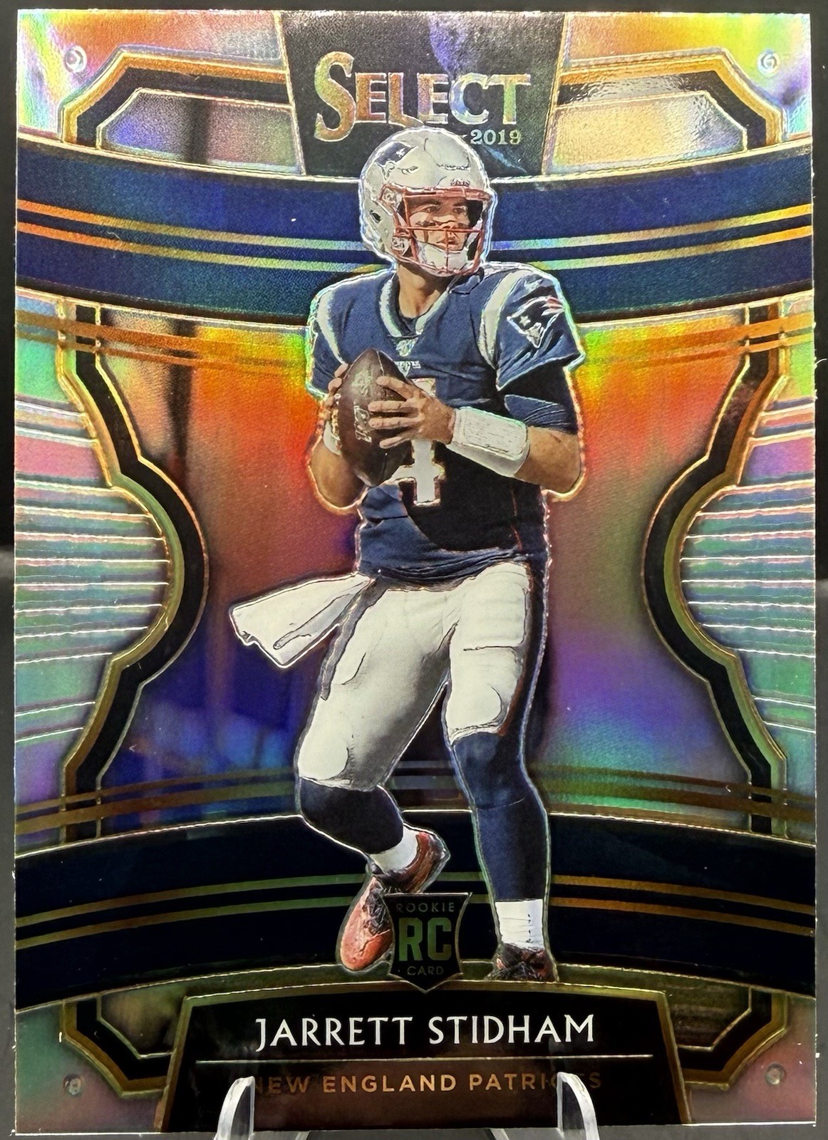 2019 Panini Select Concourse Silver Prizm Rookie #75 Jarrett Stidham Patriots