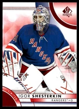 IGOR SHESTERKIN 2023-24 SP AUTHENTIC LIMITED RED NEW YORK RANGERS #9