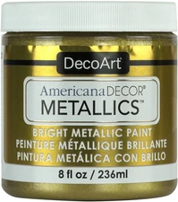DecoArt Americana Decor Metallics 8oz-Vintage Brass
