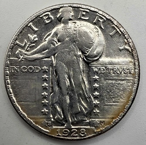 《SILVER》  1928-S  Standing Liberty Quarter *SILVER*
