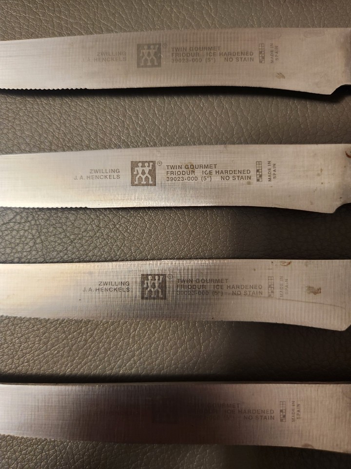 LOT 8 JA HENCKELS ZWILLING PROFESSIONAL 39023000 5" STEAK KNIVES eBay — free download