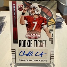 Chandler Catanzaro 2014 Panini Contenders Rookie Auto #243 NrMt