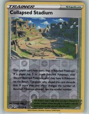 Collapsed Stadium 137/172 Reverse Holo Brilliant Stars - Pokemon