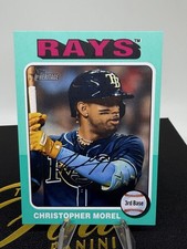 2024 Topps Heritage High Number - Christopher Morel #575 Aqua Border