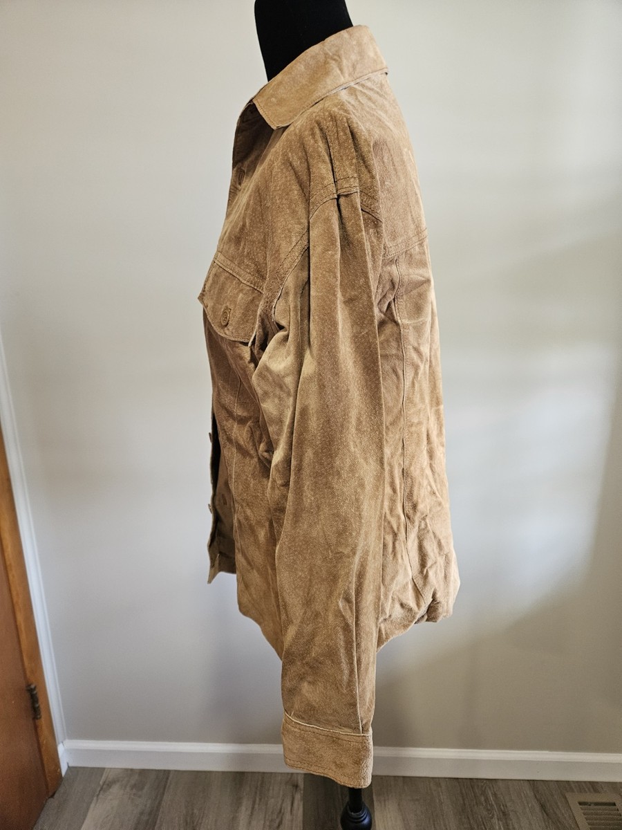 NDX Nederland Men's Brown and Tan Leather Jacket Size S View 3