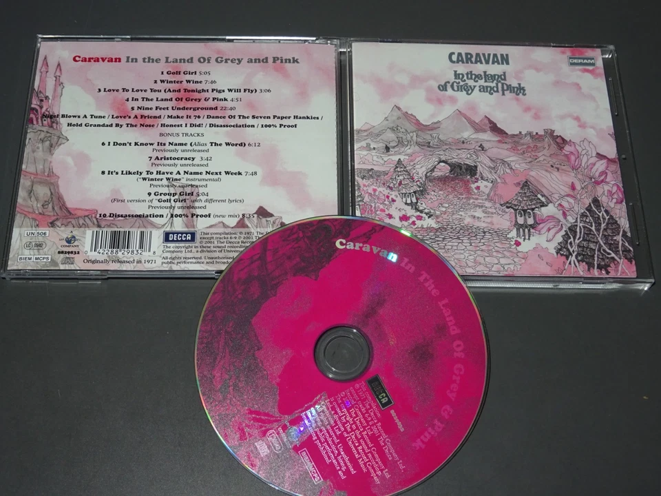 CARAVAN - IN THE LAND OF GREY AND PINK / REMASTERED-CD 2001 (MINT-) - Bild 1 von 1