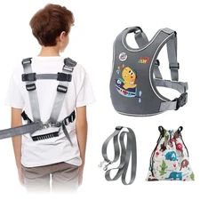 2025 New Safety Walking Harness for Big Kids (6-12yrs) with Autism Special Ne