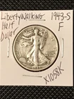 1943-S Liberty Walking Half Dollar  F