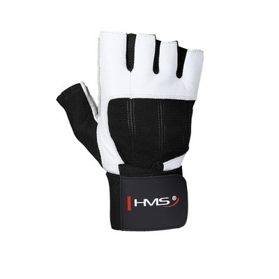RST04 GR. XL FITNESSHANDSCHUHE HMS (WEISS-SCHWARZ)