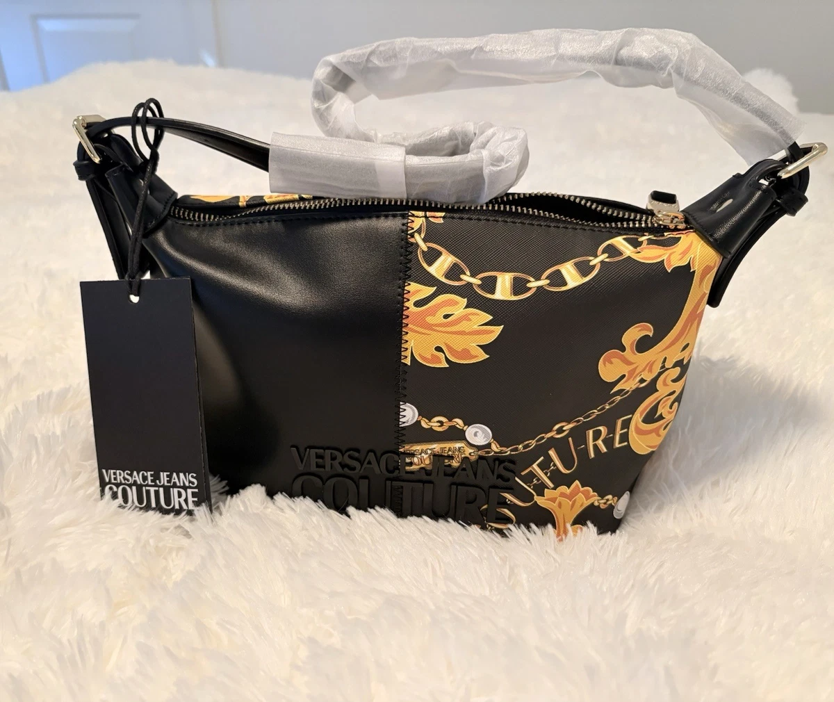 Versace Jeans Couture Black Bags & Handbags for Women for sale | eBay