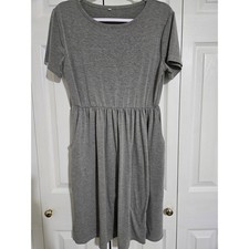 Unknown brand large junior's grey dress