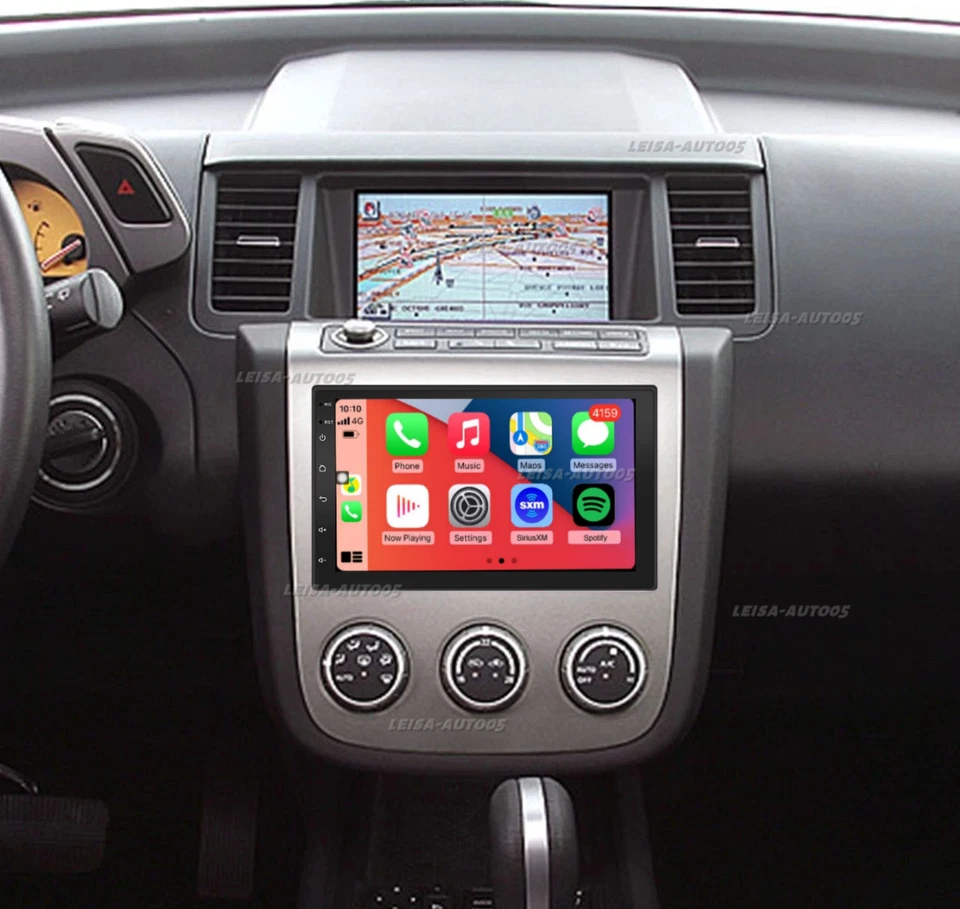 For 2003-2008 Nissan Murano Carplay Car Radio Stereo Android 14.0 GPS Navi +CAM - Image 3 of 4