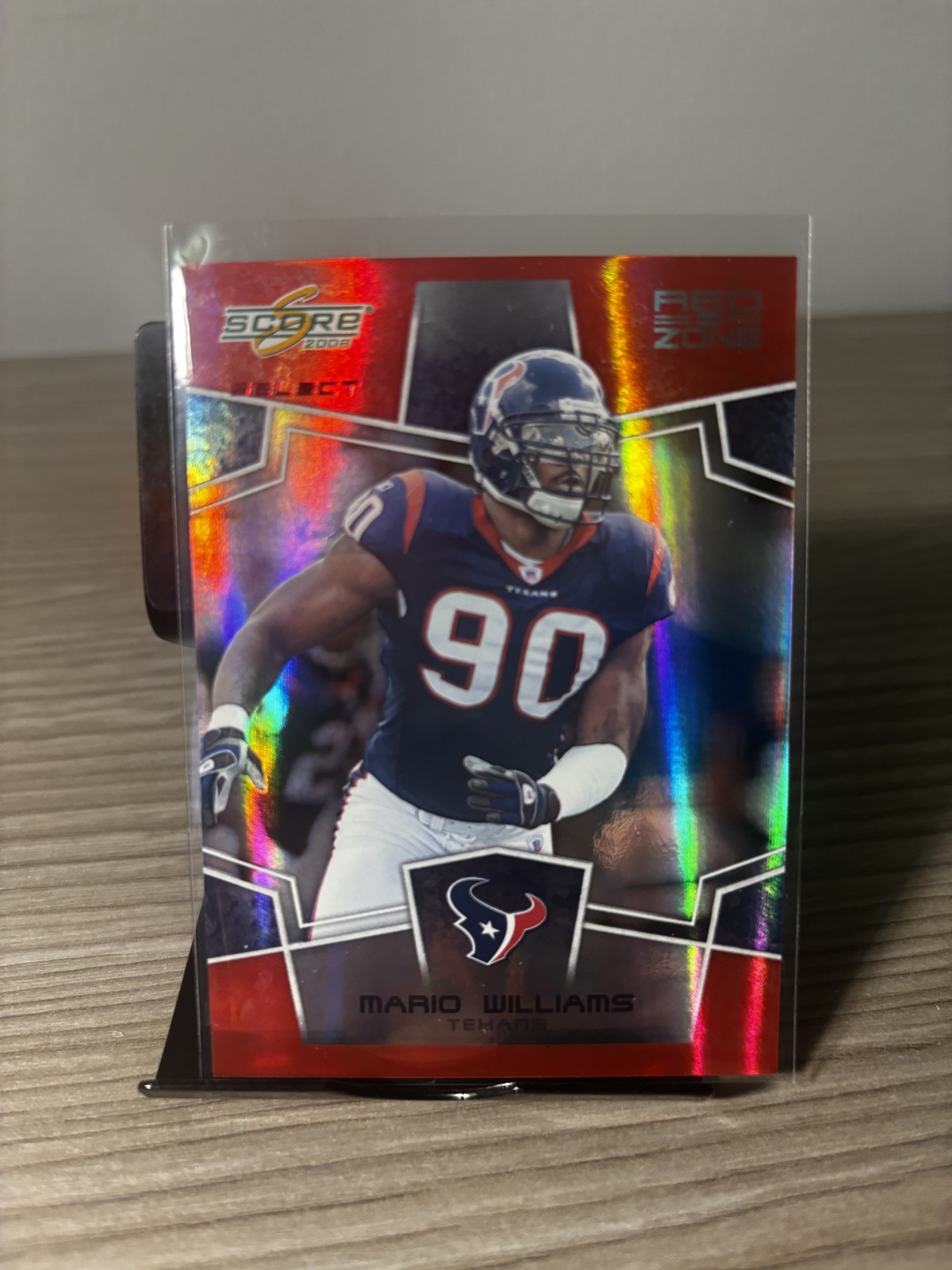2008 Score Select Mario Williams Red Zone #/30 Houston Texans