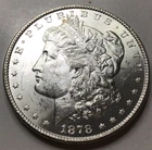 1878 8TF Morgan Silver Dollar $1, Choice BU+ DMPL. Proof Like, STC! F191