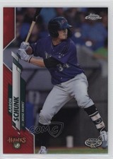 2020 Topps Pro Debut Chrome Red Refractor 1/10 Aaron Schunk #PDC-101 0y0n