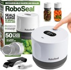 RoboSeal Rechargeable Mason Jar Vacuum Sealer for Mason Jars Wide & Regular Mout