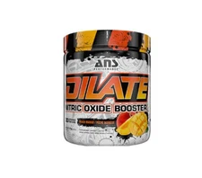ANS Dilate Pump Pre Workout Peach Mango 30 Servings Energy Boost Muscle NEW
