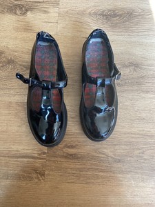 platform patent shoes