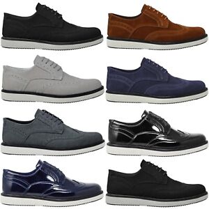 mens black smart casual trainers