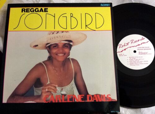 LP de Reggae/Lover's Rock - Carlene Davis - Reggae Songbird - Rohit Records Casi Nuevo - Imagen 1 de 2