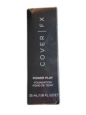 Cover FX Power Play Foundation 1.18 fl oz  P100 All Skin Types Full Coverage